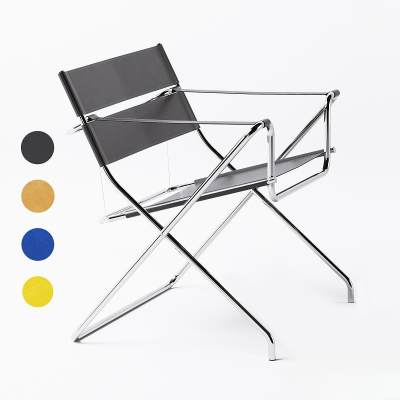 现代休闲椅 钢管椅